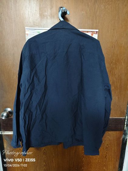 Jacket cotton มีซิบ  Uniqlo. สภาพเหมือนใหม่  xl. ขาย 430 บาทรวมส่งครับ รูปที่ 2