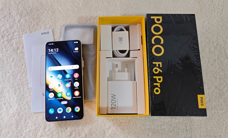 สภาพใหม่ POCO F6 Pro ยังมีประกันศูนย์ไทยอีก2เดือน
