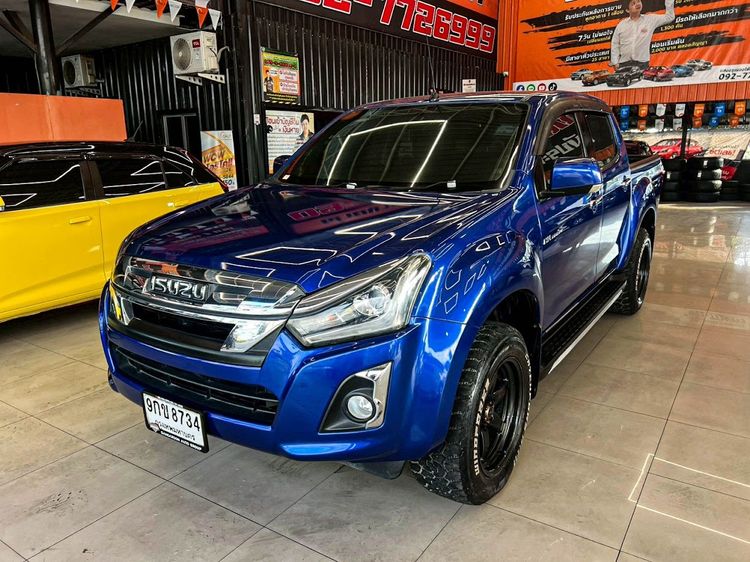 รถ Isuzu D-MAX 1.9 Hi-Lander L สี น้ำเงิน