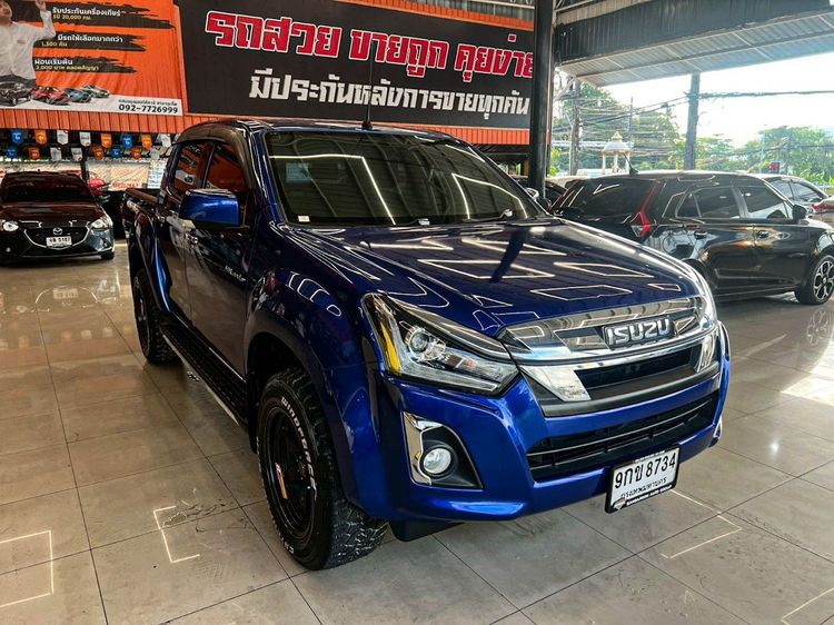 Isuzu D-MAX 2019 1.9 Hi-Lander L Pickup ดีเซล ไม่ติดแก๊ส เกียร์ธรรมดา น้ำเงิน รูปที่ 3