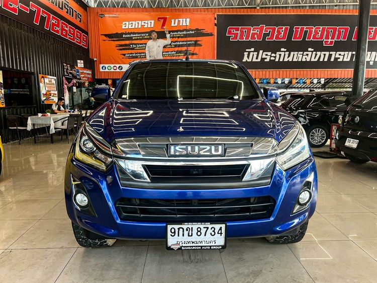 Isuzu D-MAX 2019 1.9 Hi-Lander L Pickup ดีเซล ไม่ติดแก๊ส เกียร์ธรรมดา น้ำเงิน รูปที่ 2