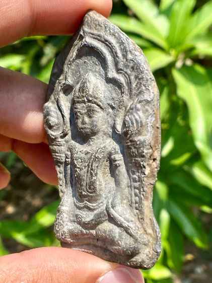 พระยอดขุนพล เนื้อชินเงิน กรุวัดพระศรีรัตนมหาธาตุ ลพบุรี รูปที่ 2