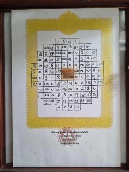 ภาพพิมพ์ หลวงพ่อเกษม พร้อมกรอบ รูปที่ 3