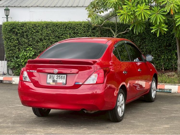 Nissan Almera 2012 1.2 VL Sedan เบนซิน ไม่ติดแก๊ส เกียร์อัตโนมัติ แดง รูปที่ 2