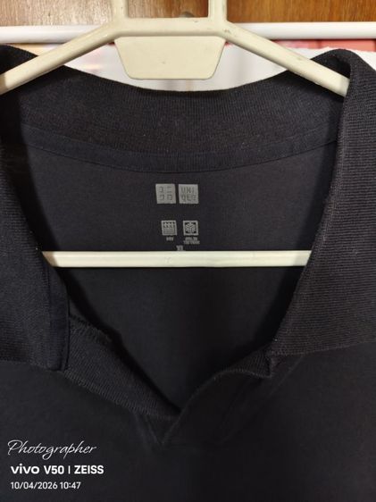 เสื้อโปโล กรมท่า uniqlo สภาพดี  xl ขาย 280 บาทรวมส่งครับ รูปที่ 3