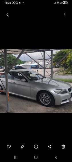 BMW Series 3 2006 320i Sedan เบนซิน ไม่ติดแก๊ส เกียร์อัตโนมัติ เทา รูปที่ 4