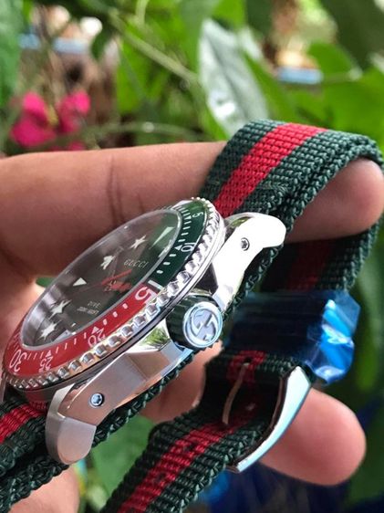 (NEW) GUUCI DIVE 136.3 Green Dial รุ่นใหม่ รูปที่ 7