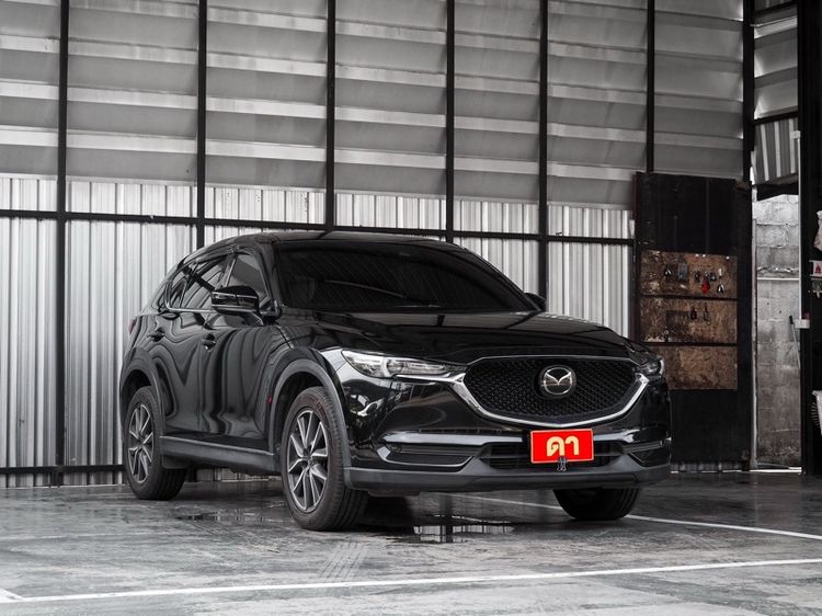 Mazda CX-5 2019 2.2 XDL 4WD Utility-car ดีเซล ไม่ติดแก๊ส เกียร์อัตโนมัติ ดำ รูปที่ 3