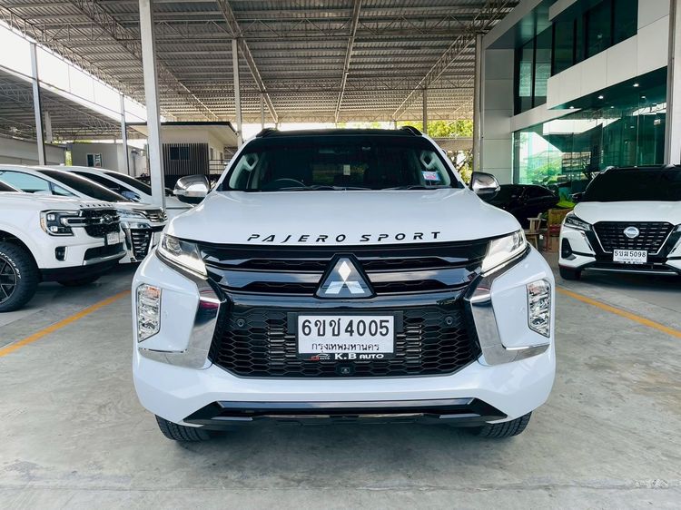Mitsubishi Pajero Sport 2022 2.4 GT Premium Elite Edition 4WD Utility-car ดีเซล ไม่ติดแก๊ส เกียร์อัตโนมัติ ขาว รูปที่ 3