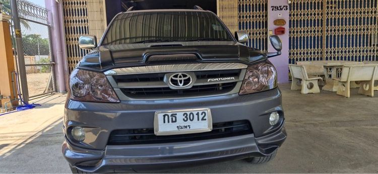 Toyota Fortuner 2005 3.0 G 4WD ดีเซล ไม่ติดแก๊ส เกียร์อัตโนมัติ เทา รูปที่ 2