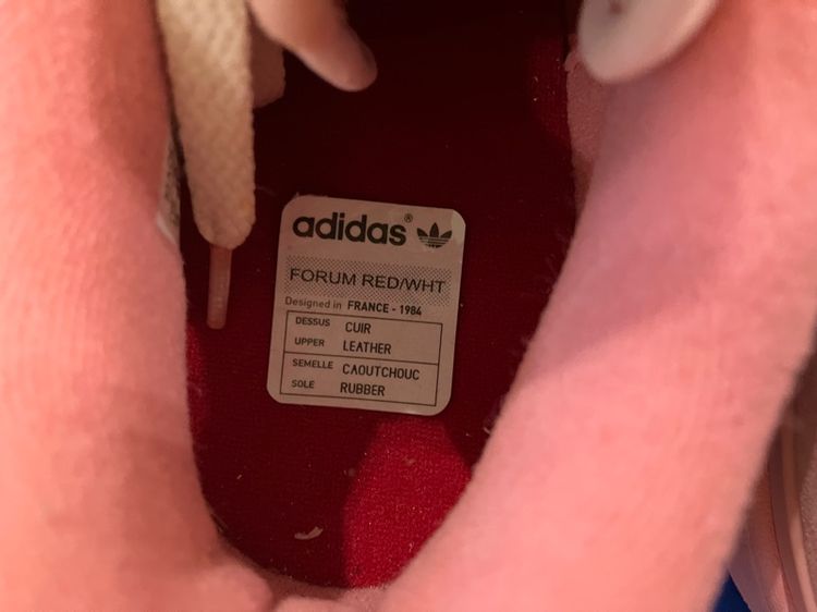 adidas FORUM 84 LOW เบอร์ 9 ของใหม่ ของแท้ รับประกัน รูปที่ 6