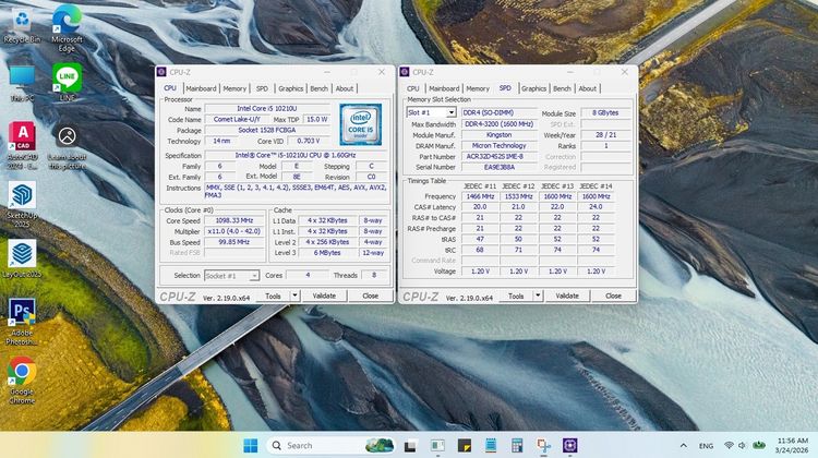 Ram Notebook Kingston 8GB DDR4 Bus 3200 สภาพใหม่ รูปที่ 5