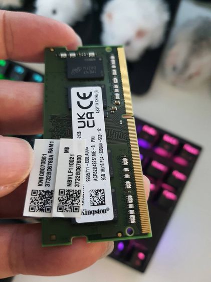 Ram Notebook Kingston 8GB DDR4 Bus 3200 สภาพใหม่ รูปที่ 3