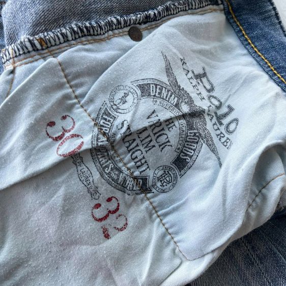 Polo Ralph Lauren Varick Slim Straight Denim รูปที่ 6