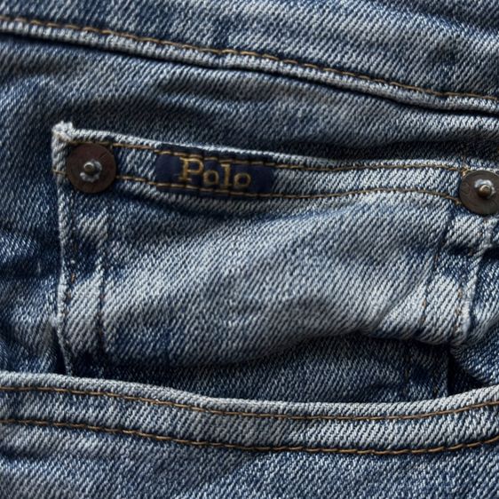 Polo Ralph Lauren Varick Slim Straight Denim รูปที่ 2