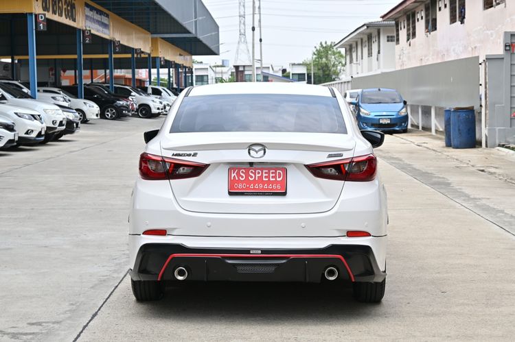 Mazda Mazda 2 2020 1.3 High Plus Sedan เบนซิน ไม่ติดแก๊ส เกียร์อัตโนมัติ ขาว รูปที่ 4