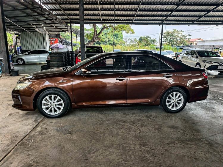 Toyota Camry 2016 2.0 G Sedan เบนซิน ไม่ติดแก๊ส เกียร์อัตโนมัติ น้ำตาล รูปที่ 4