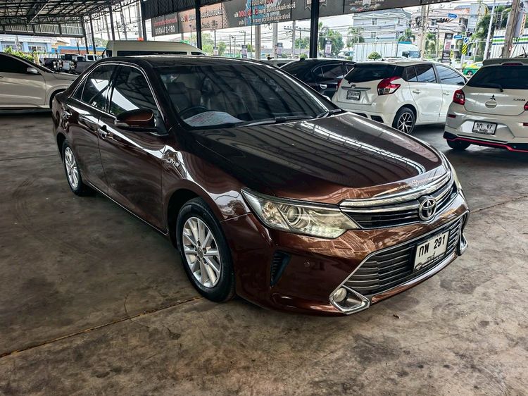 Toyota Camry 2016 2.0 G Sedan เบนซิน ไม่ติดแก๊ส เกียร์อัตโนมัติ น้ำตาล รูปที่ 3