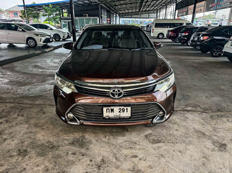 Toyota Camry 2016 2.0 G Sedan เบนซิน ไม่ติดแก๊ส เกียร์อัตโนมัติ น้ำตาล รูปที่ 2