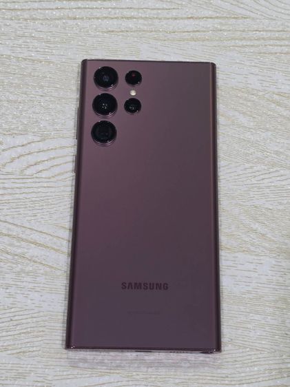 ขาย Samsung S22 Ultra 5G  256GB  สี Burgundy รูปที่ 3