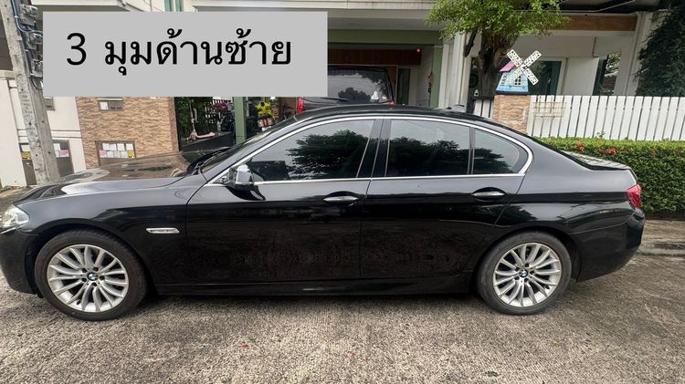 BMW Series 5 2015 525d Sedan ดีเซล ไม่ติดแก๊ส เกียร์อัตโนมัติ ดำ รูปที่ 3