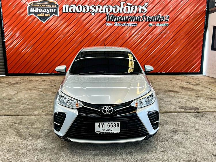 Toyota Yaris ATIV 2021 1.2 Entry Sedan เบนซิน ไม่ติดแก๊ส เกียร์อัตโนมัติ เทา รูปที่ 2