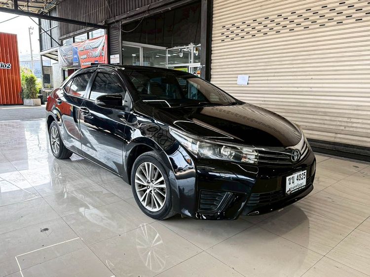 Toyota Altis 2015 1.6 G Sedan เบนซิน ไม่ติดแก๊ส เกียร์อัตโนมัติ ดำ รูปที่ 3