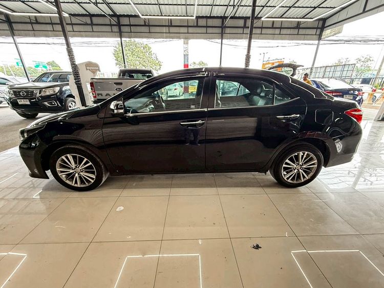 Toyota Altis 2015 1.6 G Sedan เบนซิน ไม่ติดแก๊ส เกียร์อัตโนมัติ ดำ รูปที่ 4