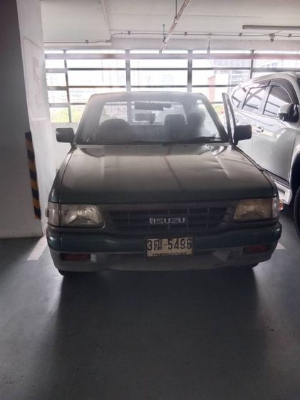 Isuzu TFR ปี 91-97 1995 2.5 Space Cab Pickup ดีเซล ไม่ติดแก๊ส เกียร์ธรรมดา เขียว รูปที่ 3