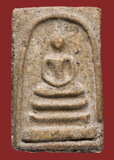 พระสมเด็จวัดระฆัง พิมพ์ใหญ่ เนื้อเก่า มีมวลสาร สวยคมสมบูรณ์ รูปที่ 6