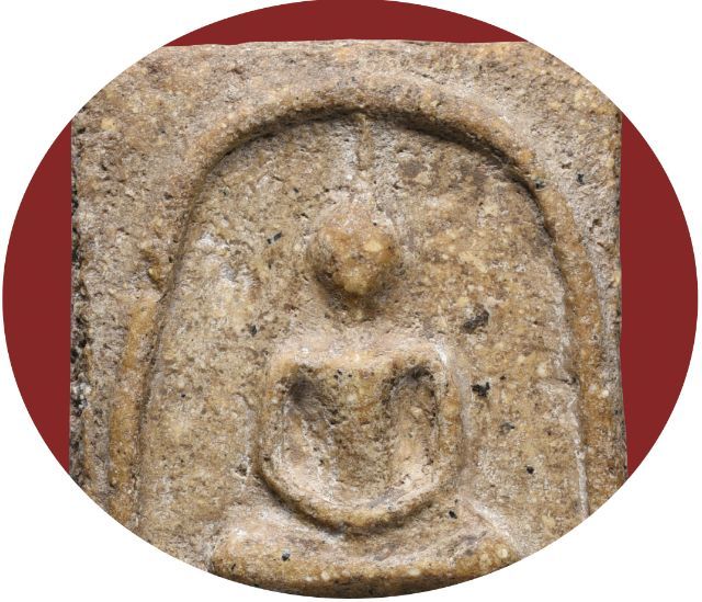 พระสมเด็จวัดระฆัง พิมพ์ใหญ่ เนื้อเก่า มีมวลสาร สวยคมสมบูรณ์ รูปที่ 4