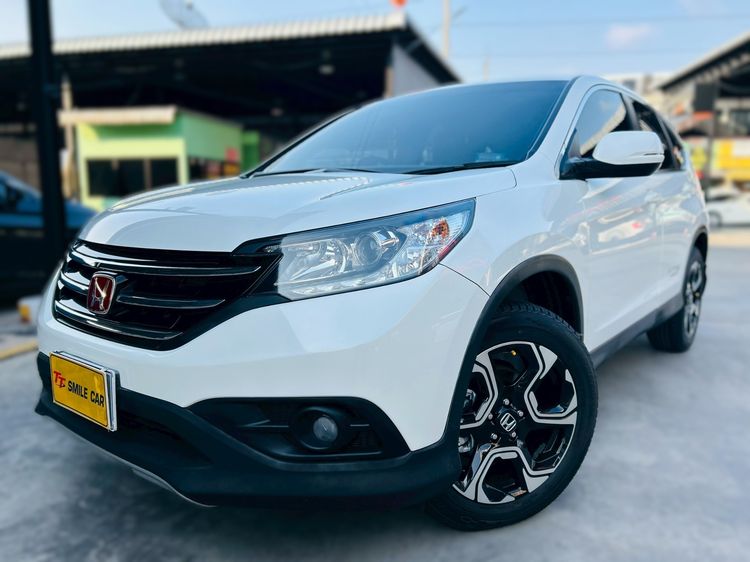 Honda CR-V 2014 2.0 S Utility-car เบนซิน ไม่ติดแก๊ส เกียร์อัตโนมัติ ขาว รูปที่ 2