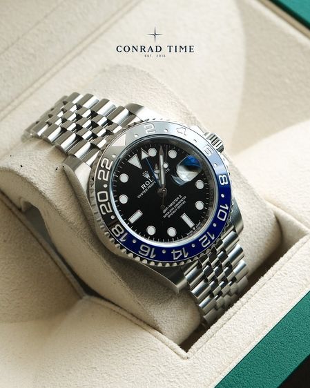 Rolex GMT-Master II 126710BLNR Batman' Black Dial Jubilee 40mm. 