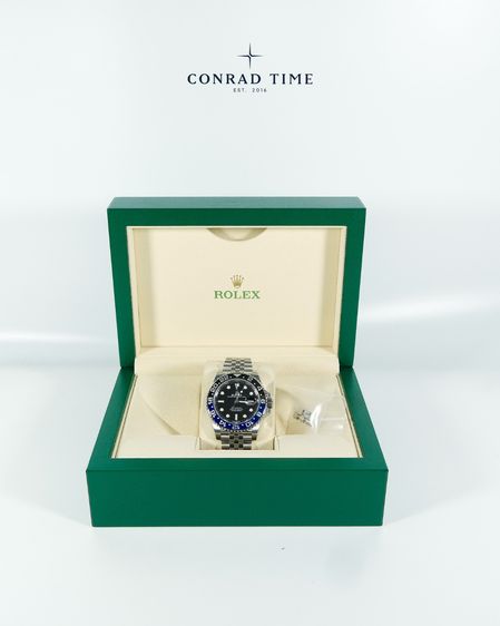 Rolex GMT-Master II 126710BLNR Batman' Black Dial Jubilee 40mm.  รูปที่ 5