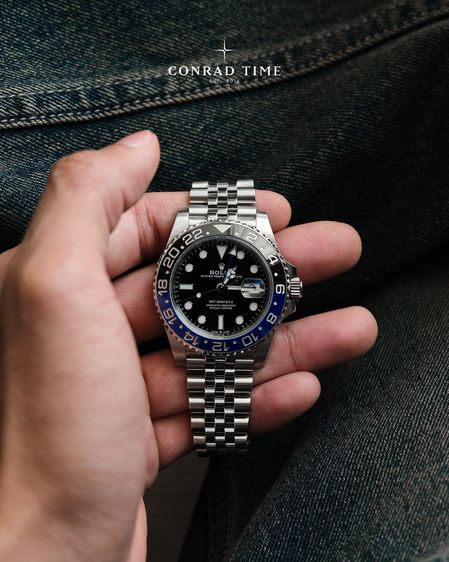 Rolex GMT-Master II 126710BLNR Batman' Black Dial Jubilee 40mm.  รูปที่ 4