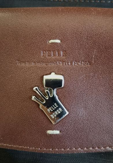 กระเป๋าหนังแบรนด์​ PELLE​ BORSA​ มือ​ 2 รูปที่ 4
