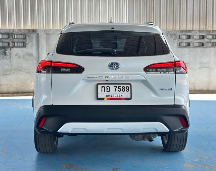 Toyota Corolla Cross 2021 1.8 Hybrid Premium Utility-car ปลั๊กอินไฮบริด (PHEV) ไม่ติดแก๊ส เกียร์อัตโนมัติ ขาว รูปที่ 4