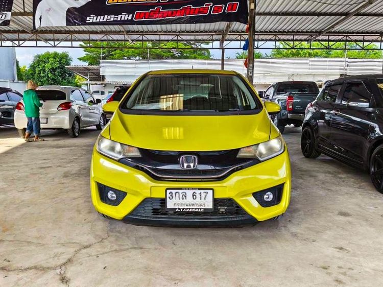 Honda Jazz 2014 1.5 SV Sedan เบนซิน ไม่ติดแก๊ส เกียร์อัตโนมัติ เหลือง รูปที่ 2