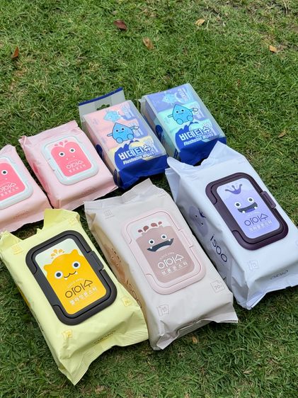 Premium Korean Baby Wipes for Sensitive Skin (Thai FDA Approved)