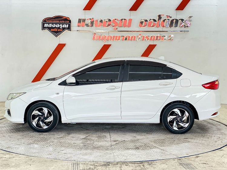 Honda City 2015 1.5 S CNG Sedan เบนซิน NGV เกียร์อัตโนมัติ ขาว รูปที่ 4