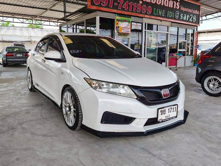 Honda City 2014 1.5 V Plus i-VTEC Sedan เบนซิน ไม่ติดแก๊ส เกียร์อัตโนมัติ ขาว รูปที่ 3