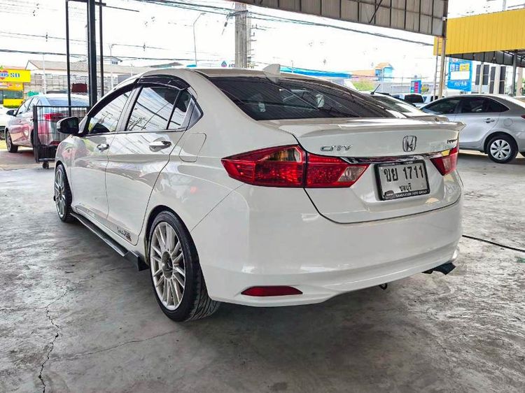 Honda City 2014 1.5 V Plus i-VTEC Sedan เบนซิน ไม่ติดแก๊ส เกียร์อัตโนมัติ ขาว รูปที่ 4