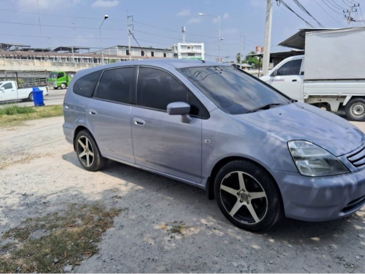 Honda Stream 2002 2.0 E Van เบนซิน เกียร์อัตโนมัติ ฟ้า รูปที่ 3