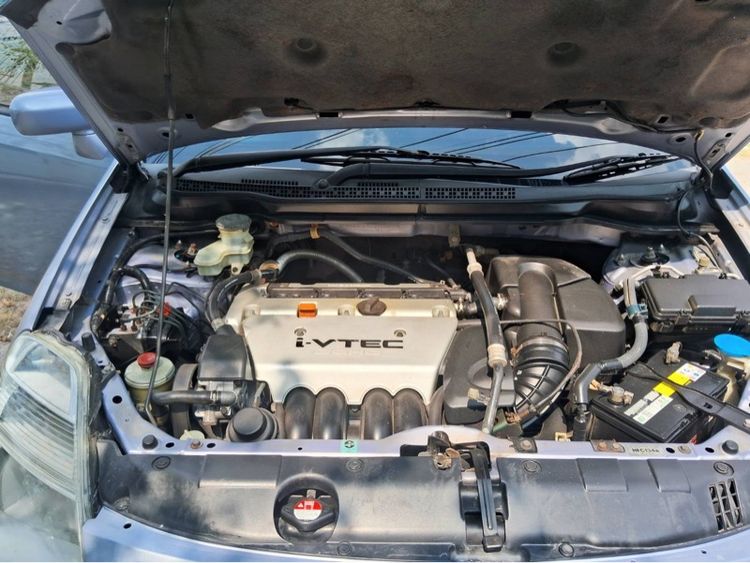 Honda Stream 2002 2.0 E Van เบนซิน เกียร์อัตโนมัติ ฟ้า รูปที่ 4