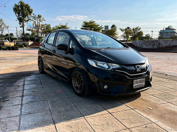 Honda Jazz 2014 1.5 SV Sedan เบนซิน ไม่ติดแก๊ส เกียร์อัตโนมัติ ดำ รูปที่ 3
