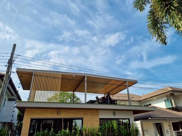 มีบางส่วน ขาย เช่าบ้านเดี่ยวหรู 2 ชั้น เนอวาน่า ไอคอน วงแหวนพระราม 9 พร้อมสนามพัตกอล์ฟ สไตล์คอร์ทยาร์ด ใกล้แฟชั่นไอส์แลนด์ ทับช้าง สะพานสูง รูปที่ 2