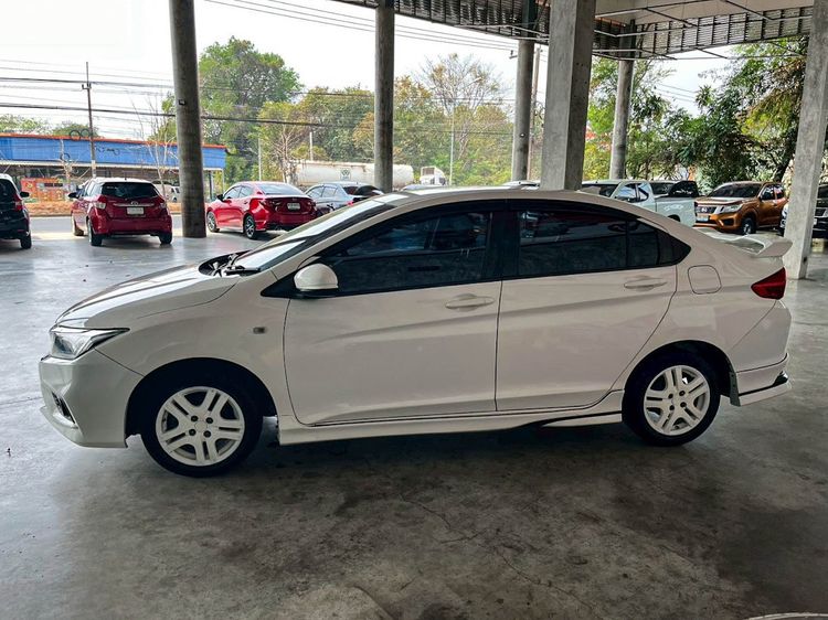 Honda City 2018 1.5 S Sedan เบนซิน ไม่ติดแก๊ส เกียร์อัตโนมัติ ขาว รูปที่ 4