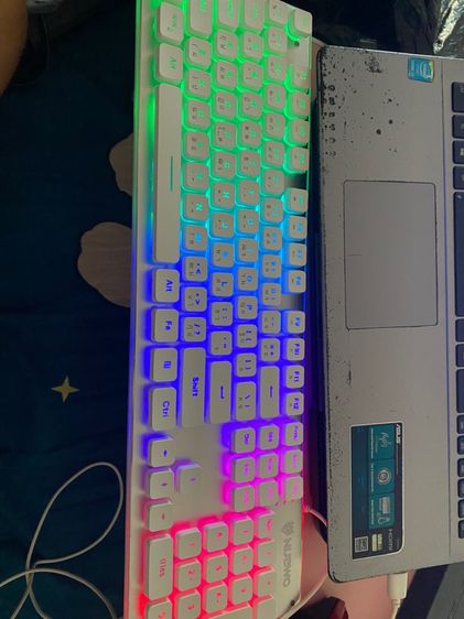 keyboard คีย์บอร์ด คอมพิวเตอร์ มือสองครับใช้งานได้ปกติครับ รูปที่ 4