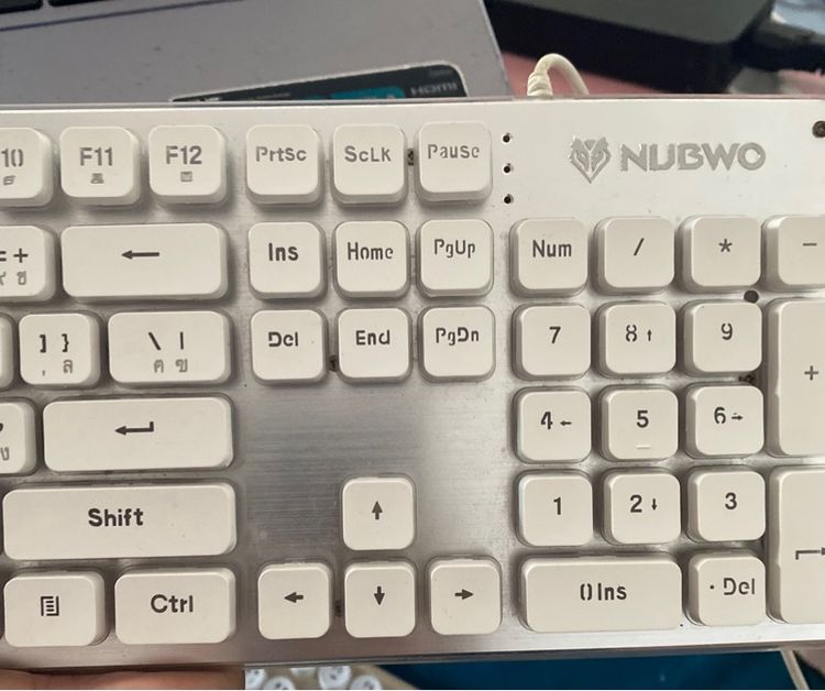 keyboard คีย์บอร์ด คอมพิวเตอร์ มือสองครับใช้งานได้ปกติครับ รูปที่ 7