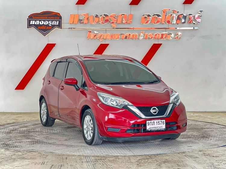 Nissan Note 2019 1.2 E Sedan เบนซิน ไม่ติดแก๊ส เกียร์อัตโนมัติ แดง รูปที่ 3